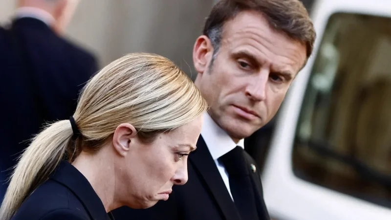 ماكرون لميلوني: 'فليهتم كل شخص بشؤونه لتسير الأمور على ما يرام'