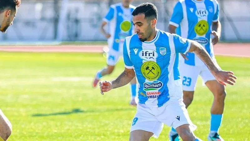 حمدي العبيدي يفتتح عداده التهديفي في البطولة الجزائرية