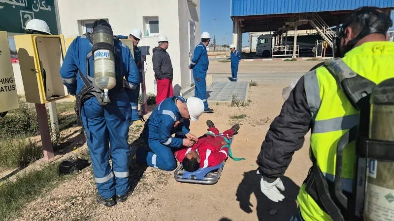 صفاقس: الحماية المدنية تنظم عملية بيضاء تحاكي حادثا صناعيا