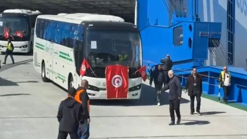 دفعة جديدة من الحافلات الصينية تصل قريبا إلى تونس
