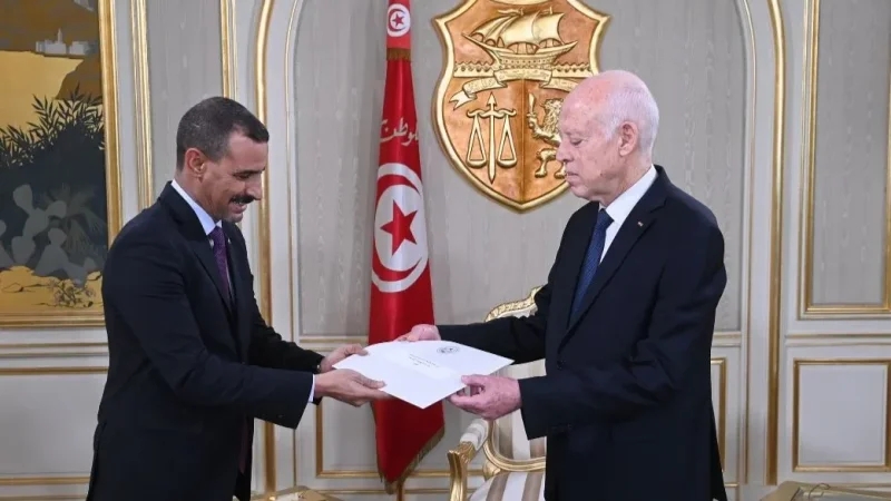 رئيس الجمهورية يتلقى رسالة خطّية من نظيره الموريتاني