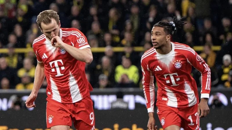 بايرن ميونيخ يقلب الطاولة على دورتموند بفضل هاري كين وكيميش