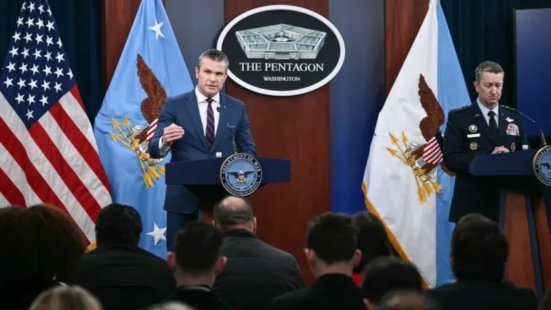 وزير الحرب الأميركي: إيران ليست 'حربا بلا نهاية'
