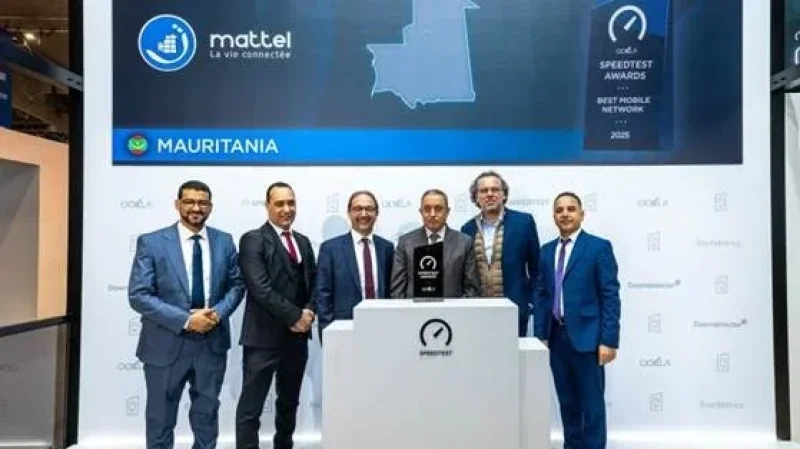 Au MWC : Mattel (Tunisie Telecom) meilleur réseau mobile Mauritanie