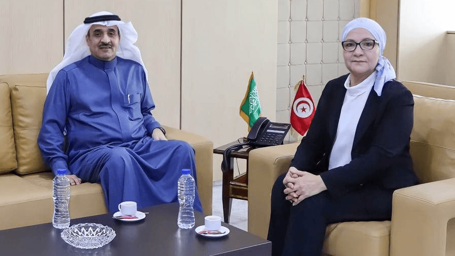 التعاون في المجال القانوني محور لقاء وزيرة العدل بسفير السعودية بتونس