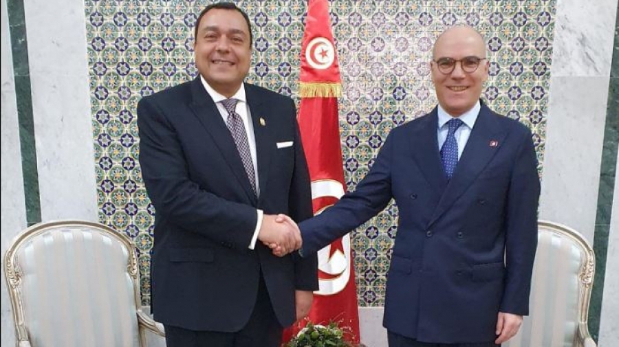 وزير الخارجية وسفير مصر يتباحثان 'الشراكة الإستراتيجية'