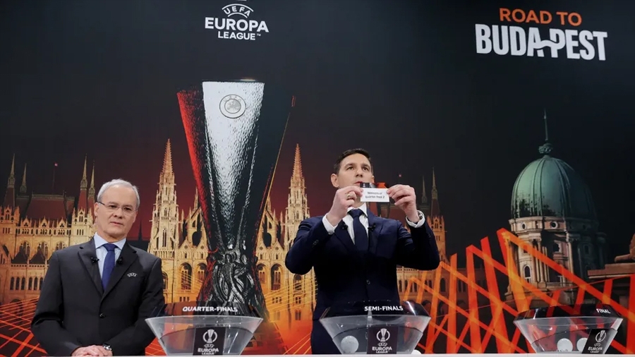 ربع نهائي الدوري الأوروبي: يونايتد يواجه إشبيلية وجوفنتوس ضد سبورتنغ
