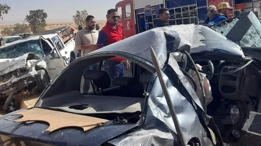 Gafsa: Deux morts et quatre blessés dans un accident 