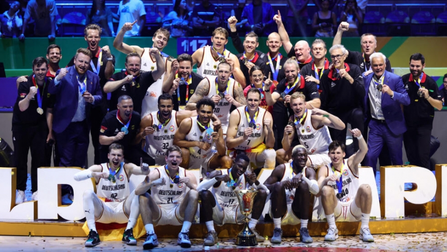 Basket: L'Allemagne championne du monde pour la première fois