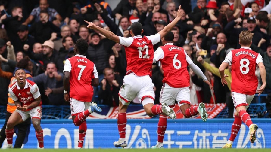 Premier league: Arsenal balaye Chelsea et reprend les commandes