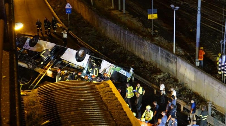 Italie: Au moins 20 morts dans l'accident d'un bus à Venise