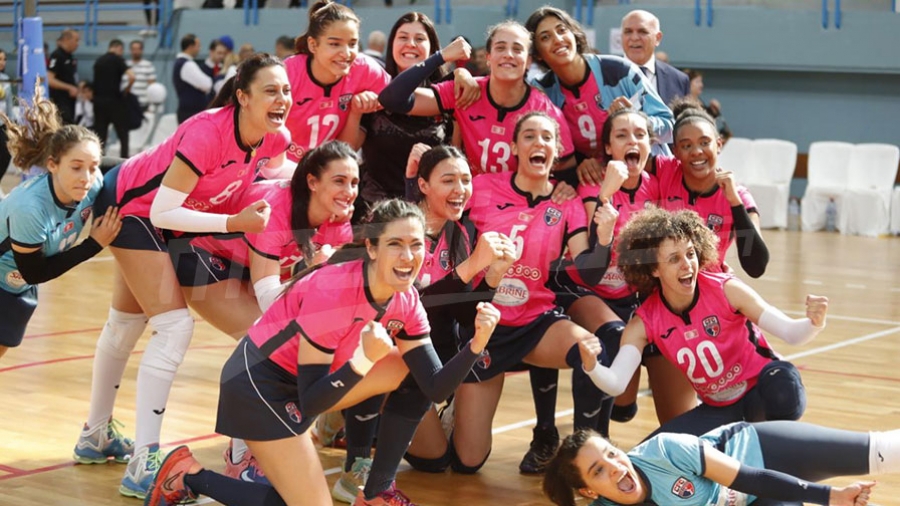 Le CF Carthage remporte la Coupe de Tunisie de volleyball