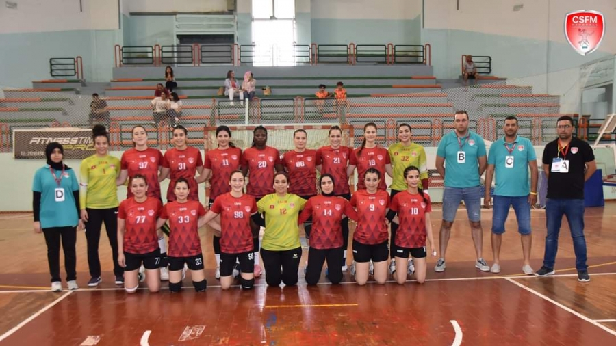 Handball : Les dames du CSF Moknine sacrées championnes de Tunisie