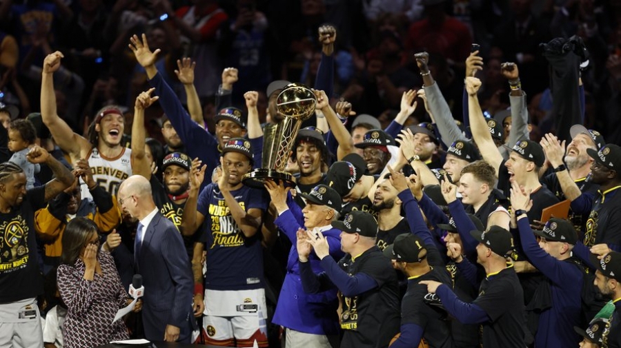 NBA: les Denver Nuggets remportent leur premier titre de champions 