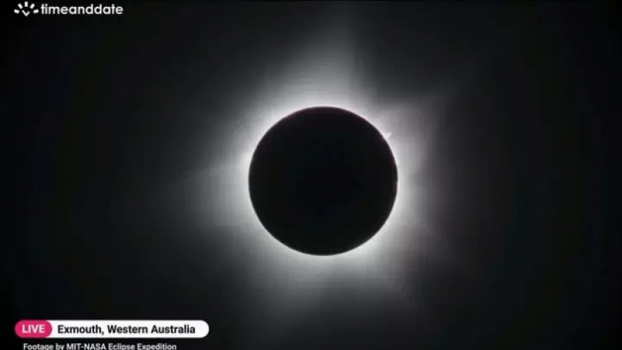 Une éclipse solaire totale visible en Australie et au Timor oriental