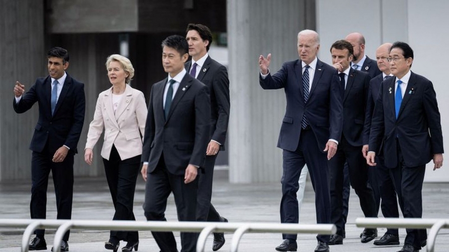 Le G7 prend de nouvelles sanctions contre la Russie