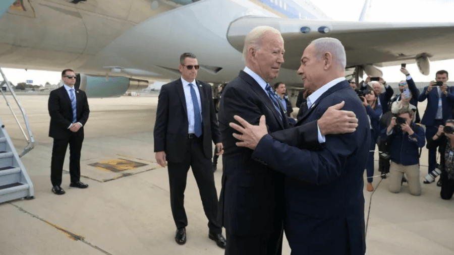  Joe Biden à Tel-Aviv 