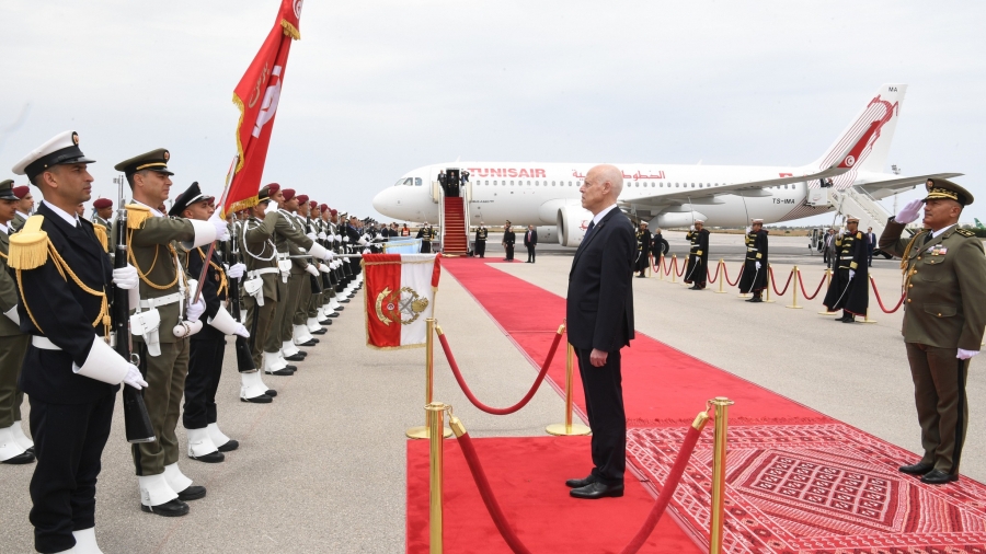 Sommet arabe: Kais Saïed s’envole pour l’Arabie Saoudite