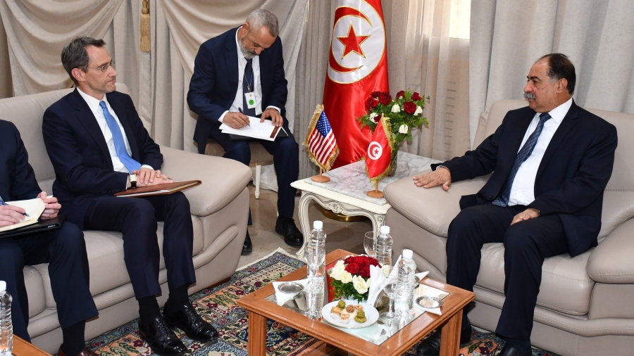 Kamel Feki reçoit l’ambassadeur américain à Tunis