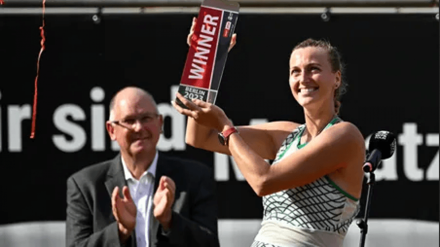 Tennis: Petra Kvitova remporte le tournoi de Berlin