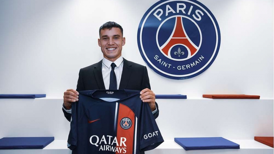 L'Uruguayen Manuel Ugarte au PSG