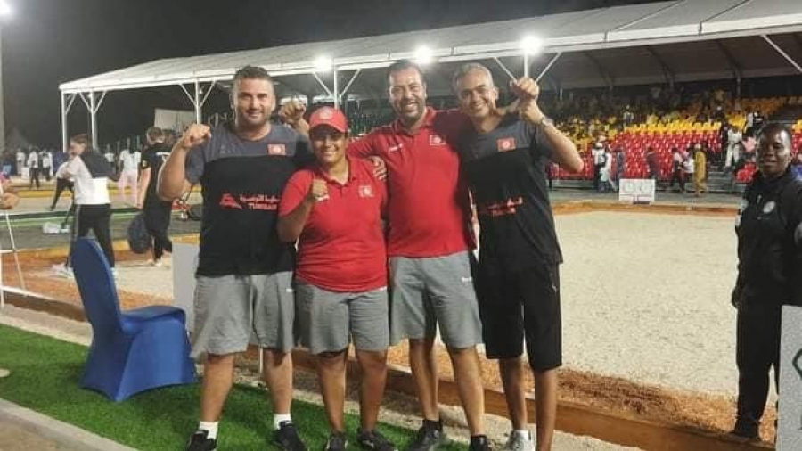 Mouna Béji remporte le championnat du monde de pétanque