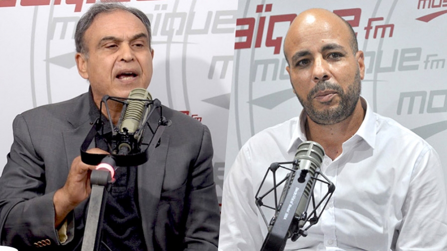 Néjib Hachana et Romdhane Ben Amor dans Midi Show