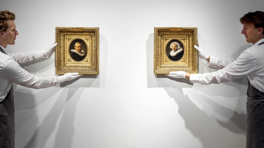 Deux portraits de Rembrandt redécouverts après 200 ans