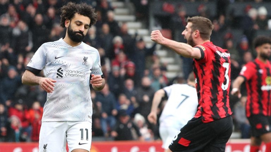 Premier League: Liverpool rechute à Bournemouth