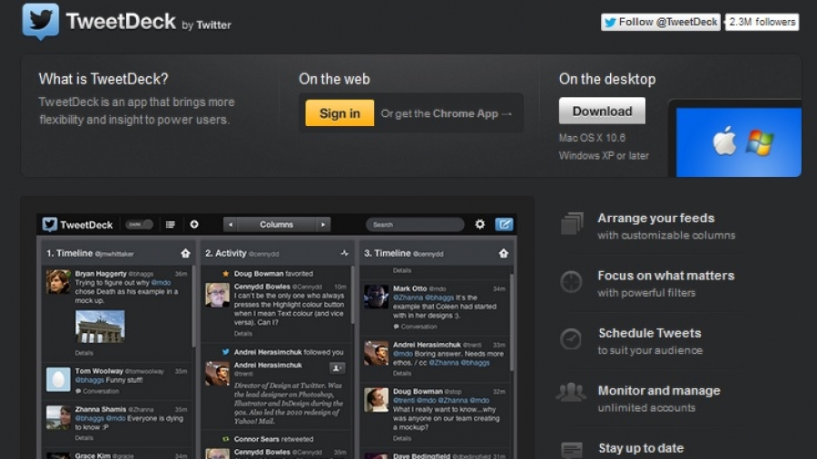 L'application TweetDeck devient payante