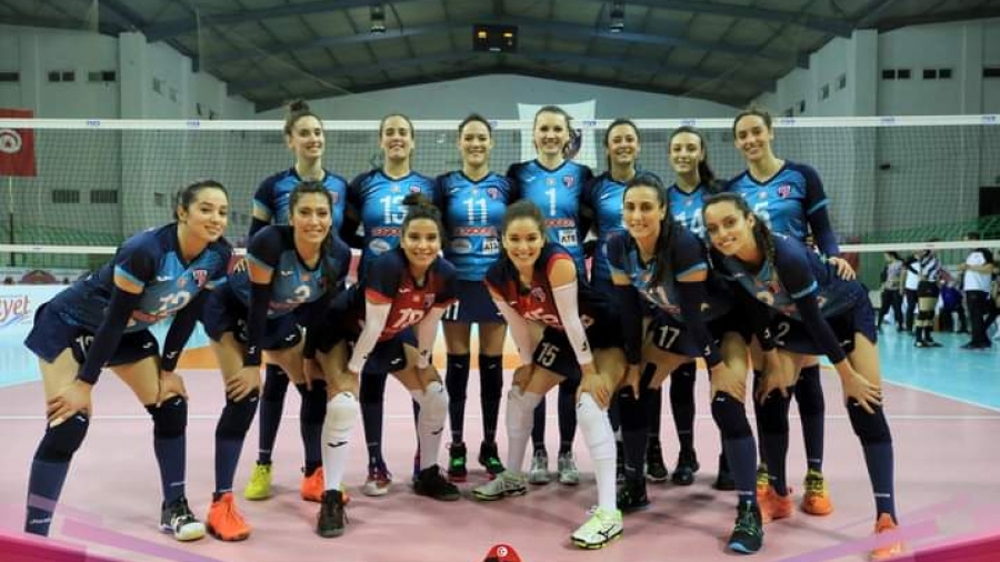 CAF Volley féminin: le CF Carthage troisième