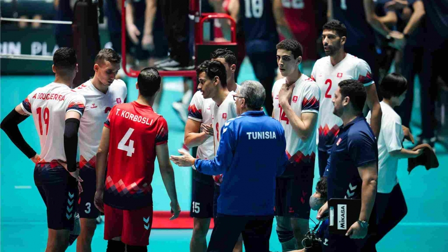 Volley - Tournoi de qualification olympique: 5e défaite de la Tunisie