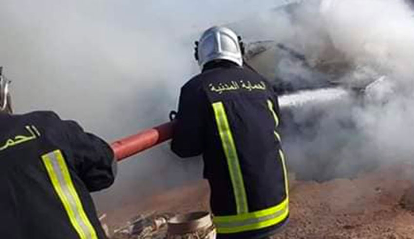 Caserne de la Garde nationale: Incendie dans un entrepôt d’armes et de munitions