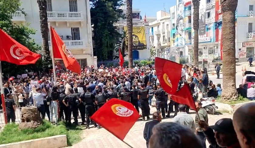 L’UGTT décide de porter plainte contre le PDL et Abir Moussi