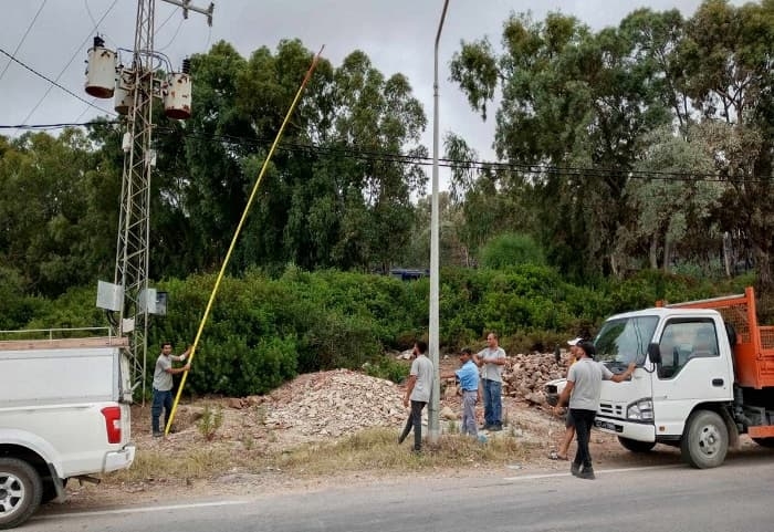 Tunisia-Tabarka fires: 7 km of cables and 6 electrical transformers were destroyed