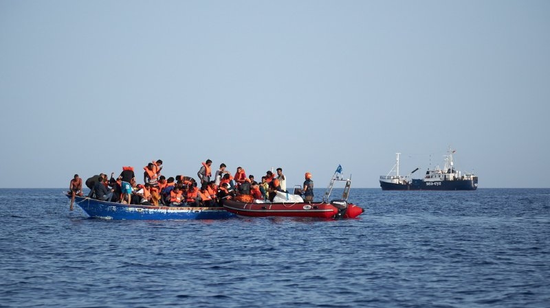 Tunisia-45 illegal migrants saved near Lampedusa