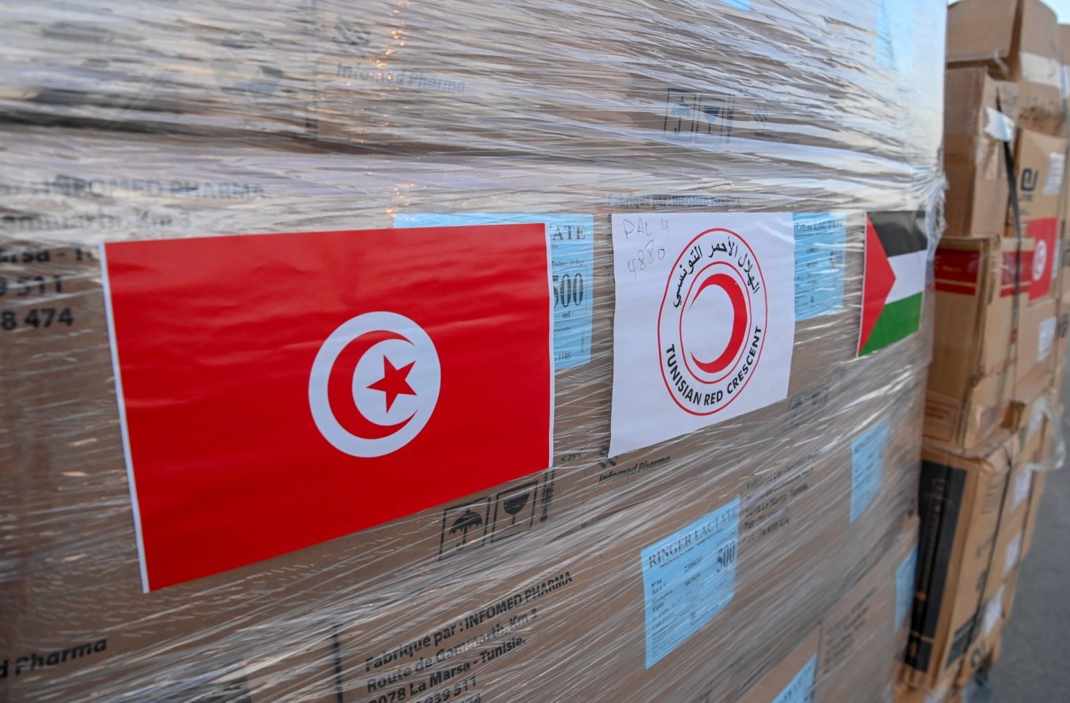 Tunisia: A military plane loaded with aid departs for Gaza [Photos]