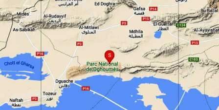 Tunisia – Gafsa: Earthquake hits Mdhilla region