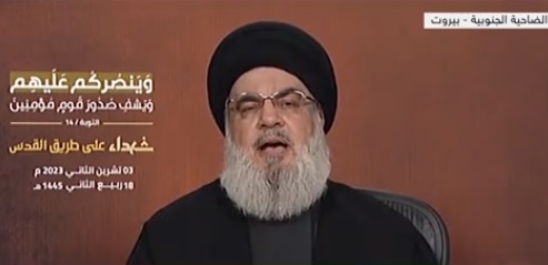 Hassan Nasrallah: Operation “AL Aqsa Flood” was 100% Palestinian