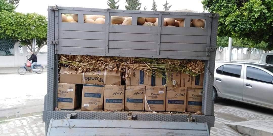 Tunisia-Bizerte: Interception of truck loaded with 1.5 tonnes of vegetables