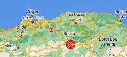 Seismic earthquake shakes Algeria