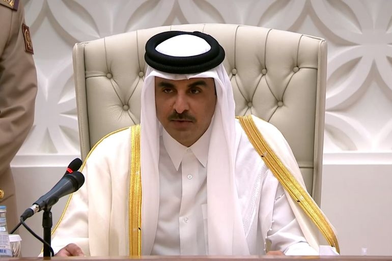 Emir of Qatar: International community failed to take action to stop massacres in Gaza