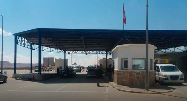 Tunisia-Resumption of commercial activity at Dhehiba border post