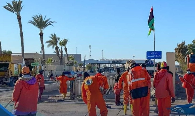 Libya: Development work on Ras Jedir crossing border  continues (photos)