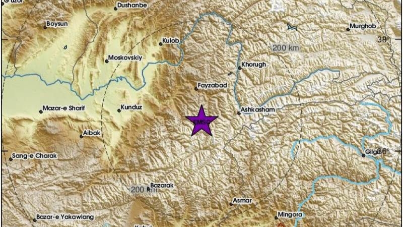 6.0-magnitude earthquake strikes Afghanistan