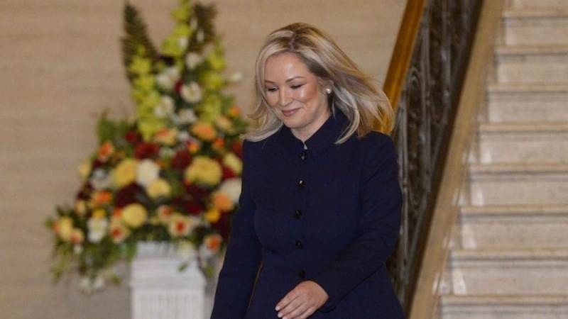 Michelle O’Neill sworn in as First Minister of Northern Ireland