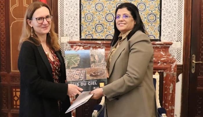 Tunisia-France: Sihem Boughdiri Nemsia receives Anne Guéguen