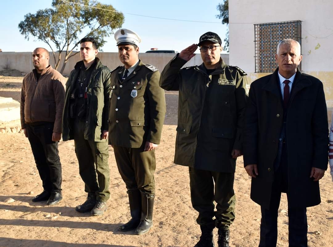 Tunisia-Commemoration of 9th anniversary of assassination of 4 National Guard agents in Boulaaba