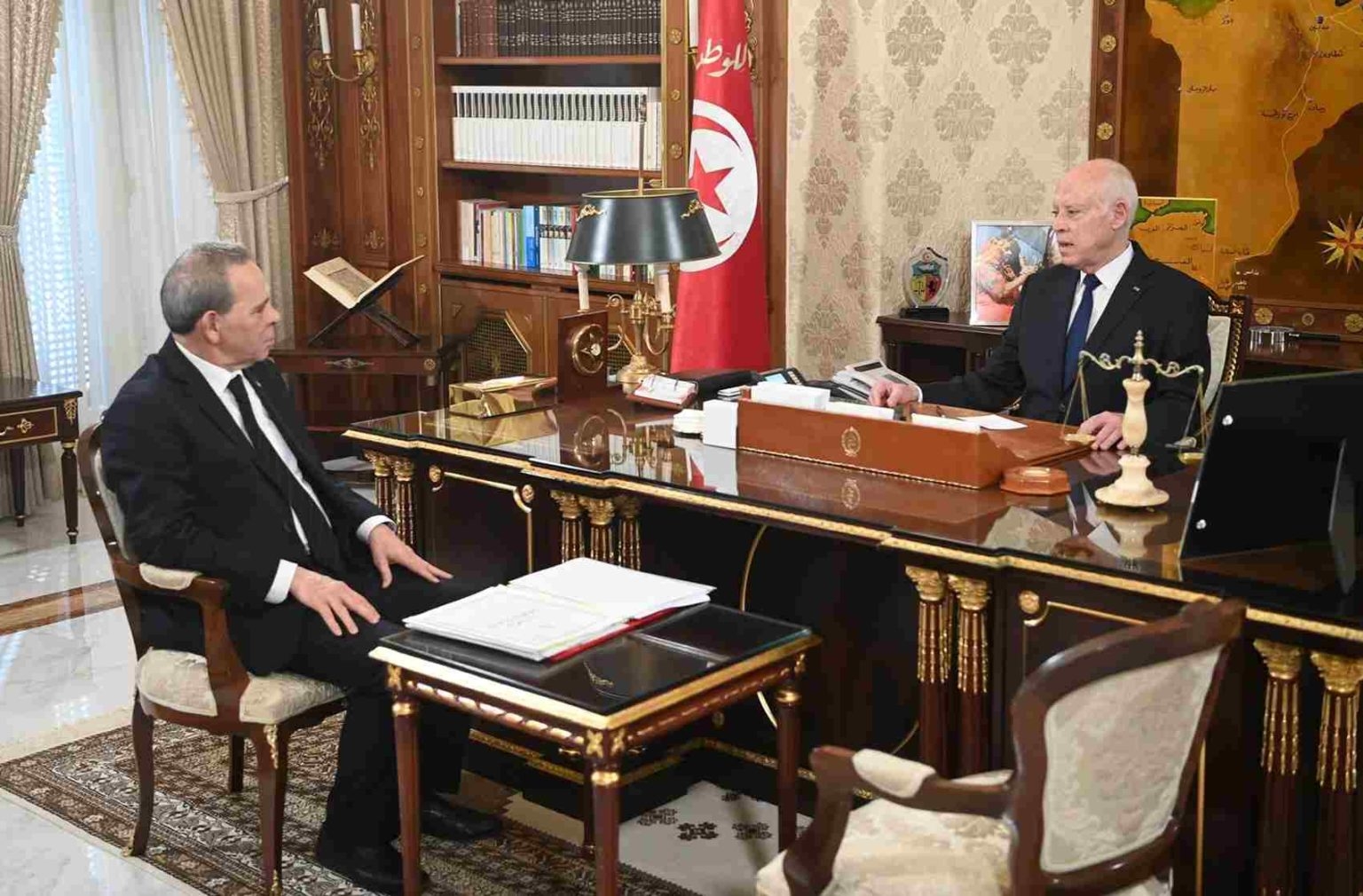 Tunisia-Reforms and rescue measures at heart of discussions between President Saied and PM Hachani