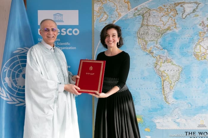 Tunisia-Dhia Khaled accredited Permanent Delegate Ambassador of Tunisia to UNESCO